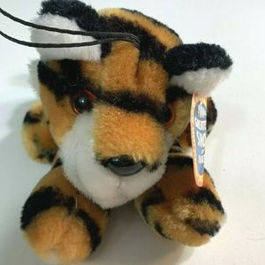 Vintage 1985 Ringling Brothers and Barnum & Bailey Circus 7" Tiger Plush